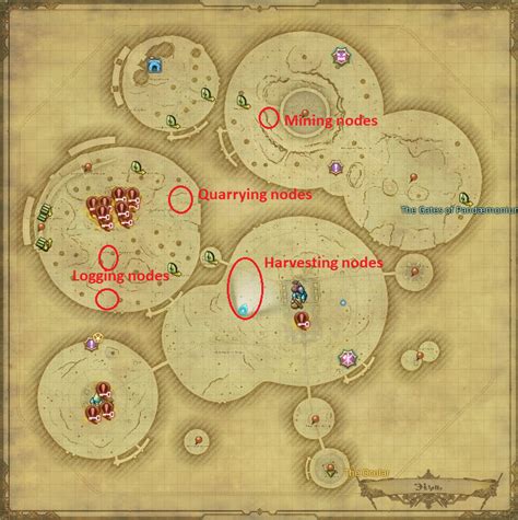 timeworn map locations.